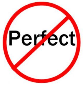 let go of perfectionism